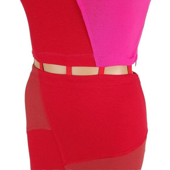 Andersson Bell Cotton Midi Dress Size S Pink $470 - Picture 4 of 14